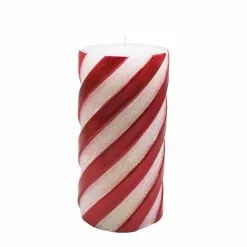 Best deal ✨ 3" x 6" Peppermint Pillar Candle by Ashland® ????
