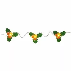 Flash Sale ???? 18ct. Holly Berries & Leaves LED Crafting Lights by Ashland® ????