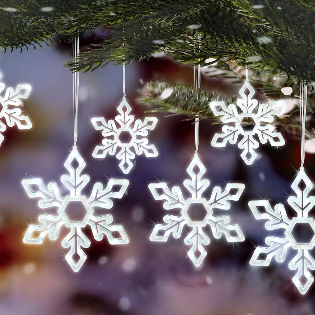 Brand new ⌛ 5ft. Snowflake Dangler Lights by Ashland® ???? 4 Brand new ⌛ 5ft. Snowflake Dangler Lights by Ashland® ???? - Image 2