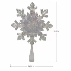 Hot Sale ✔️ 12.5" Iridescent Snowflake Lighted Tree Topper by Ashland® ???? 9 Hot Sale ✔️ 12.5" Iridescent Snowflake Lighted Tree Topper by Ashland® ???? -Ashland Sales 10701975 5