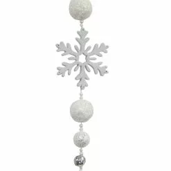 Flash Sale ???? 6ft. White Snowflake & Ball Garland by Ashland® ????