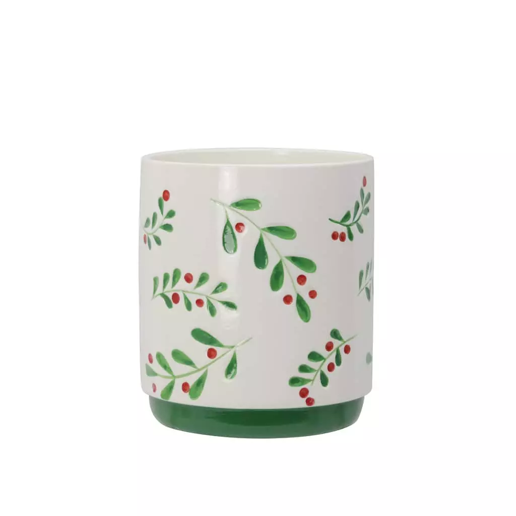 Flash Sale ???? 7" Large Holly Berry Ceramic Pot by Ashland® ✨ 3 Flash Sale ???? 7" Large Holly Berry Ceramic Pot by Ashland® ✨