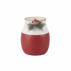 Top 10 ???? 6.75" Red & White Holly Vase by Ashland® ????