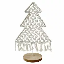 Best Sale ???? 15.75" Macramé ???? Christmas Tree Decoration by Ashland® ????