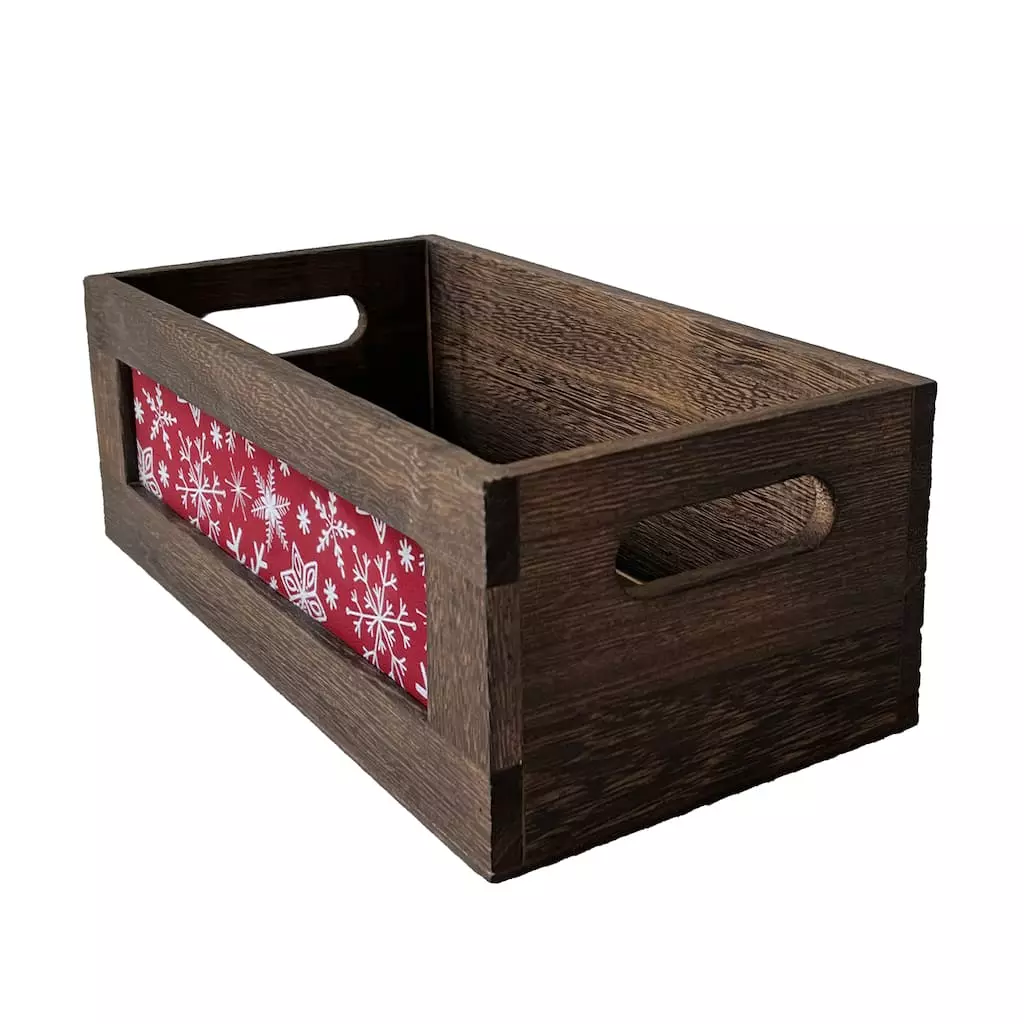 Wholesale ???? Small Wooden Snowflake Crate by Ashland® ???? 3 Wholesale ???? Small Wooden Snowflake Crate by Ashland® ????