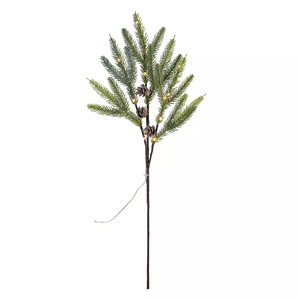 Outlet ???? Pine Branch Twig With 16 Lights by Ashland® ???? 4 Outlet ???? Pine Branch Twig With 16 Lights by Ashland® ???? - Image 2