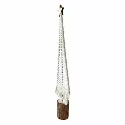 Promo ???? 19.3" Macramé ???? Christmas Tree Decoration by Ashland® ⌛ -Ashland Sales 10702540 3