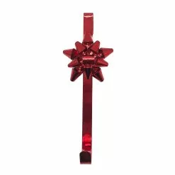 Hot Sale ✔️ 15'' Metallic Red Bow Wreath Hanger by Ashland® ????
