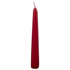 Discount ✔️ 48 Pack: 8" Red Taper Candle by Ashland® ????