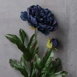 Wholesale ???? 12 Pack: Dark Blue Silk Garden Peony Spray by Ashland® ???? -Ashland Sales MP195654 22