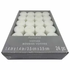 Buy ???? 12 Packs: 24 ct. (288 total) White Votives Value Pack by Ashland® Basic Elements™ ???? -Ashland Sales MP317957 5