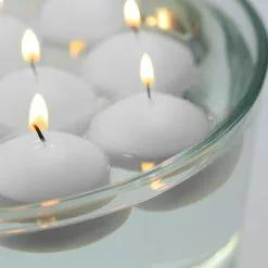 Hot Sale ???? 12 Packs: 40 ct. (240 total) Basic Elements™ White Floating Candles Value Pack by Ashland® ✔️ -Ashland Sales MP317961 3