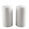 Buy ✨ 12 Packs: 2 ct. (24 total) White Pillar Candle Pair by Ashland® ⭐ -Ashland Sales MP317969 1