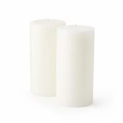 Buy ✨ 12 Packs: 2 ct. (24 total) White Pillar Candle Pair by Ashland® ⭐ -Ashland Sales MP317969 31