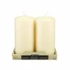 Brand new ???? 12 Packs: 2 ct. (24 total) Ivory Pillar Candle Pair by Ashland® ???? -Ashland Sales MP317970 1