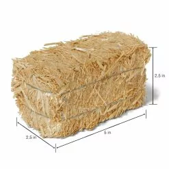 Buy ???? 12 Pack: 5" Decorative Straw Bale by Ashland® ❤️ -Ashland Sales MP322669 2