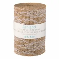 Best reviews of ???? 12 Pack: Burlap With Lace Overlay by Ashland® ????