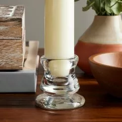 Buy ???? 12 Pack: 2.25" Chunky Glass Taper Candle Holder by Ashland® ???? 5 Buy ???? 12 Pack: 2.25" Chunky Glass Taper Candle Holder by Ashland® ???? -Ashland Sales MP417307 20