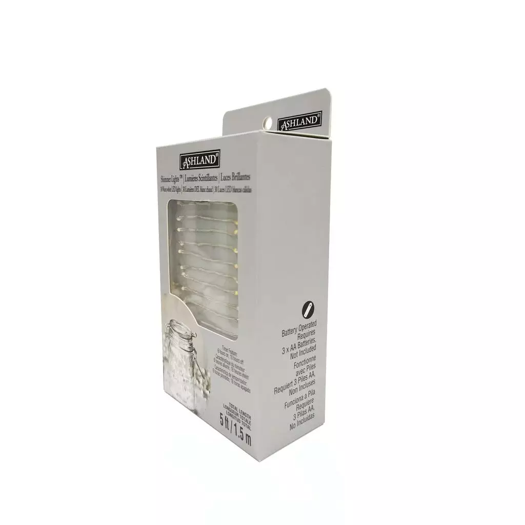 Promo ???? 12 Pack: Shimmer Lights™ White LED String Lights by Ashland® ✔️ 6 Promo ???? 12 Pack: Shimmer Lights™ White LED String Lights by Ashland® ✔️ - Image 4