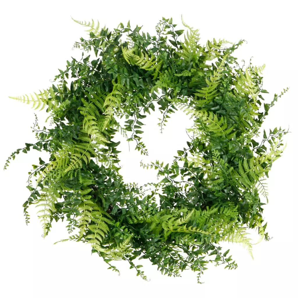 Brand new ???? 12 Pack: 20" Mixed Greenery & Leaves Wreath by Ashland® ???? 3 Brand new ???? 12 Pack: 20" Mixed Greenery & Leaves Wreath by Ashland® ????