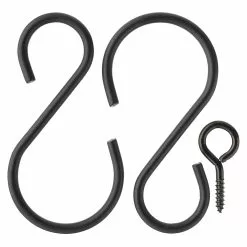 Hot Sale ???? 24 Packs: 2 ct. (48 total) Black Extension S Hook by Ashland® ✨