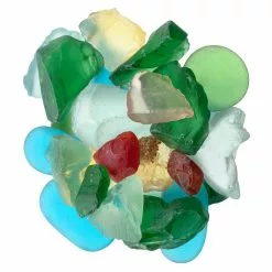 Promo ???? 8 Pack: Mixed Aqua Sea Glass Gems By Ashland® ????