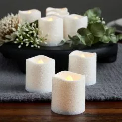 Top 10 ???? 8 Packs: 12 ct. (96 total) White Glitter LED Votive Candles by Ashland® ???? 9 Top 10 ???? 8 Packs: 12 ct. (96 total) White Glitter LED Votive Candles by Ashland® ???? -Ashland Sales MP562378 20