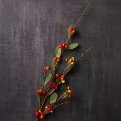 Deals ???? 12 Pack: Orange & Yellow Berry Branch Stem by Ashland® ⭐ -Ashland Sales MP626487 22