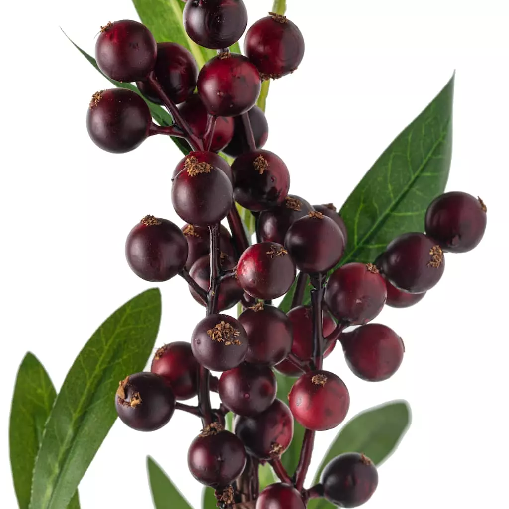 New ???? 12 Pack: Burgundy Berry Stem by Ashland® ???? 7 New ???? 12 Pack: Burgundy Berry Stem by Ashland® ???? - Image 5