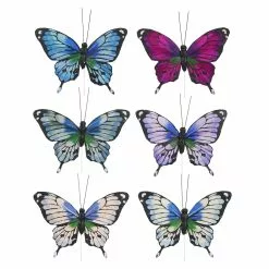 Best reviews of ???? 8 Packs: 6 ct. (48 total) 10.2" Assorted Brights Feather Butterflies by Ashland® ✨