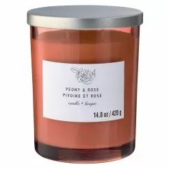 New ???? 8 Pack: Peony & Rose 2-Wick Jar Candle by Ashland® ????